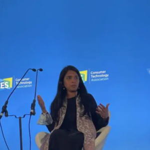 Qualcomm's Vice President of Economic Strategy Kirti Gupta speaks on 5G & sustainability at CES 2022.