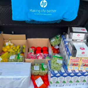 Supplies gathered for refugees