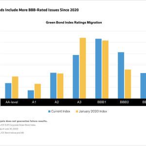 Green Bonds Include More BBB-Rated Issues Since 2020