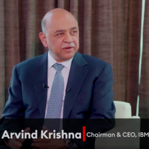 Headshot of Arvind Krishna