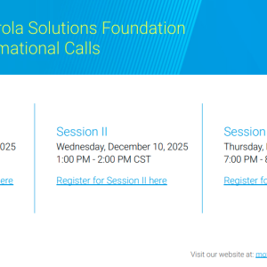 Motorola Solutions Foundation Launches 2026 Annual Grants Program