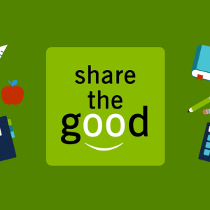 "share the good"