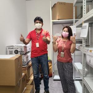 Shirley Bay, HR Ops Specialist with another employee