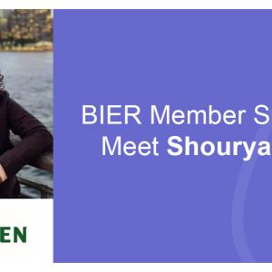 Photo of Shourya Rane with Heineken logo