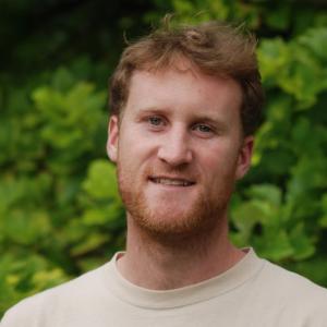 WHOI researcher Collin Ward.