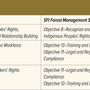 SOCIAL - 2022 SFI Forest Management Standard