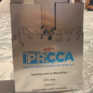 IPRCCA award for KFC India