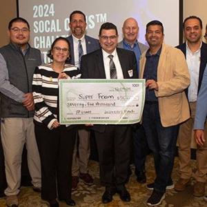 Funds from U.S. Bank were dedicated to providing scholarships to attendees and supporting the final SoCal OASIS Challenge, where Castaneda was a judge.
