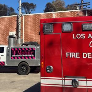T‑Mobile Supporting First Responders During Wildfires