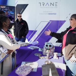 Charlotte-area students explore manufacturing careers at Trane Technologies