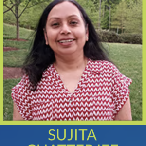 headshot of Sujita Chatterjee 