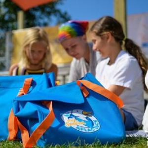 Children and counselors at Sunrise Day Camp – Chicago received My Special Aflac Ducks today from Aflac. The company delivered more than 50 ducks to be given to campers to help them in their healthcare journey.