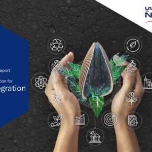 "2022 Sustainability Report, a Solid Foundation for ESG Integration" Report Cover