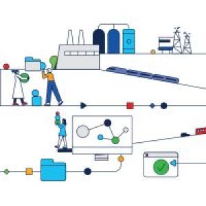 Illustration of a life cycle