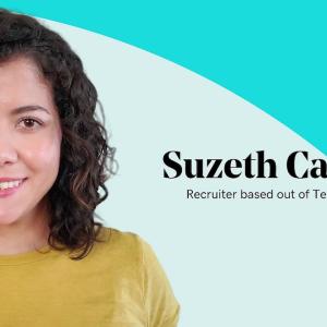 Photo of Suzeth Campos; GoDaddy recruiter.