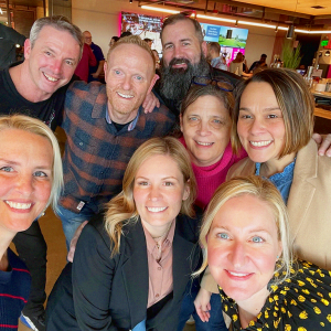 The T-Mobile Home Internet team, including (front row, from left) Paisley Madison and Kendra Lord, is helping to deliver consistent, quality internet service to underserved areas across the country.
