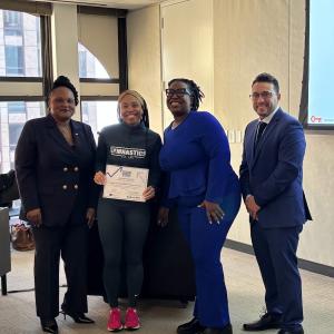 Representatives from TAP and KeyBank shown.