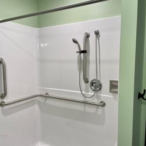 Bathing facilities renovated at True Bethel Commons.