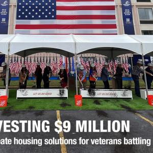 Investing $9 Million to create housing solutions for veterans battling homelessness.
