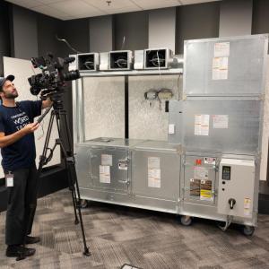 A behind the scenes look at the new episode of Tomorrow’s World Today