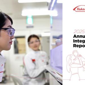 Takeda 2025 Annual Integrated Report cover