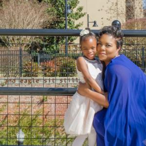 Tamara Jakes shown with her daughter.
