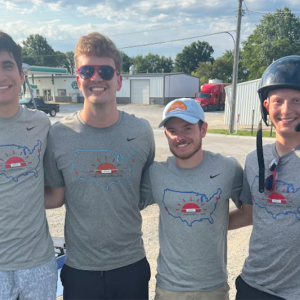 Team photo of 4 members