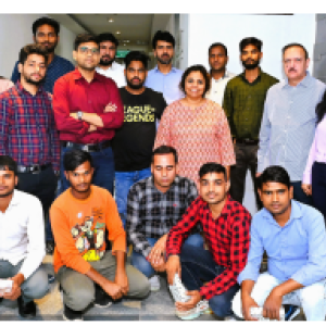 A posed group of people for TekUncorked