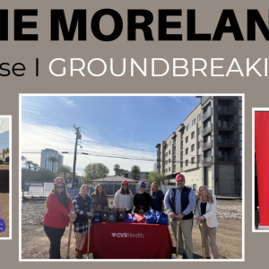 The Moreland Phase 1 Groundbreaking.