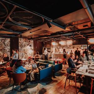 The NinetyThird by Qatar Airways is home to the arena’s first high-end, 50-seater, on-site restaurant and several premium bar areas.