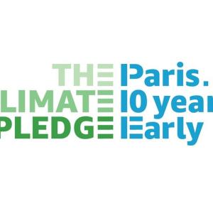 The Climate Pledge logo