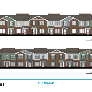 The Grand Elevations A and B drawing