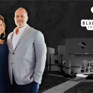David Warren, founder of Black Diamond coatings shown with his wife.