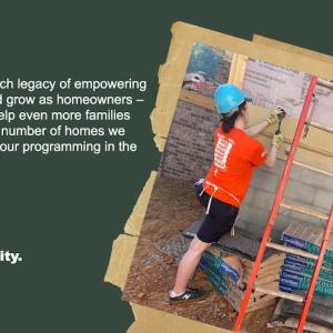 '"Atlanta Habitat has a rich legacy of empowering generations to build and grow as homeowners now we are poised to help even more families thrive by increasing the number of homes we build and by amplifying our programming in the communities we serve. - Candice Jordan, chief development officer of Atlanta Habitat for Humanity. 