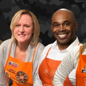 Four The Home Depot Associates shown.