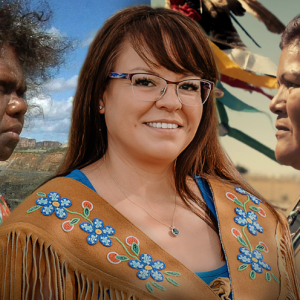 Pictured (from the left) Yvonne Margarula; Sharleen Gale; Dorece Sam