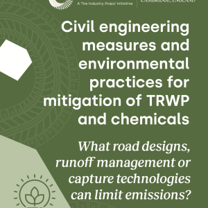 "Civil engineering measures and environmental practices for mitigation of TRWP and chemicals"