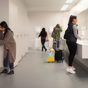 Businesses can improve their reputation and performance by providing washrooms that meet the needs of all visitors.