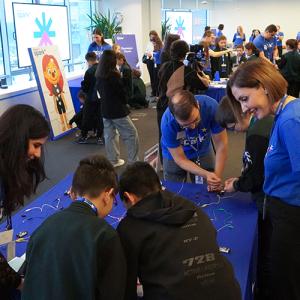 Students at the Medtronic Spark event in Turkey
