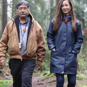 PATHWAYS pilot participant Paul San, a member of the Ahousaht First Nation, and Rachel Dickens, a Registered Dietitian and Certified Diabetes Educator