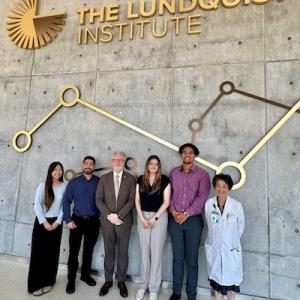 Students from UCLA Clinical and Translational Science Institute (CTSI) at the Lundquist Institute.