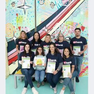 U.S. Bank volunteers at The New Children's Museum.