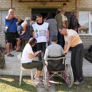 Action Against Hunger has reached 1.5 million people in Ukraine since the conflict began.