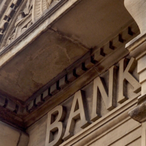 Bank facade