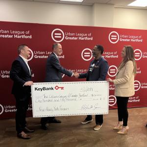 Check presentation at Urban League of Greater Hartford.