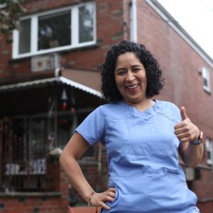 Vanessa, a Venezuelan anesthesiologist