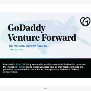 Main Image GoDaddy Venture Forward