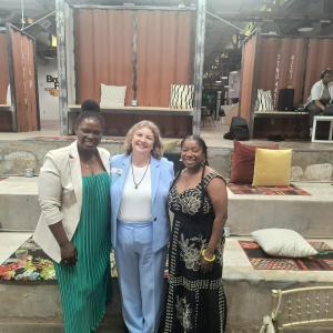 Funders and Grantees Celebrating the Pre-Apprentices