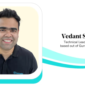Vedant Swami, Technical Lead Engineer, GoDaddy.