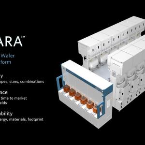 Digital drawing of the Viastra platform with three 'pillars' on the side.